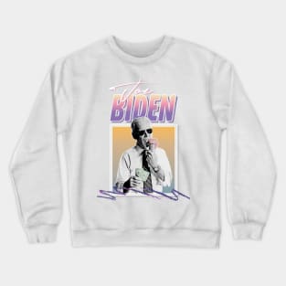 Joe Biden / 90s Style Hipster Statement Design Crewneck Sweatshirt
